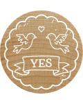 Woodies Stamp - Yes