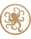 Woodies Stamp - Octopus