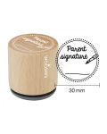 Woodies Rubber Stamp - Parent Signature