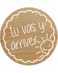 Woodies Stamp - tu vas y arriver