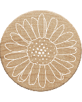 Woodies Stamp - Sunflower