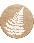 Woodies Stamp - Fern leaf