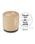 Woodies Rubber Stamp - Thank you very much