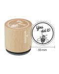 Woodies Rubber Stamp - You Did It!