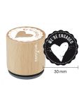 Woodies Rubber Stamp - We're Engaged