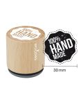 Woodies Rubber Stamp - 100% HANDMADE 