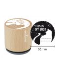 Woodies Rubber Stamp - This is my Book