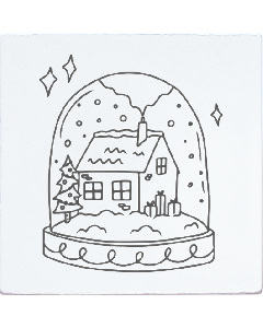 May & Berry Stamp - Snow Globe