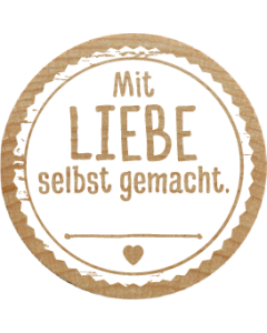 Woodies Stamp - Mit Liebe selbstgemacht