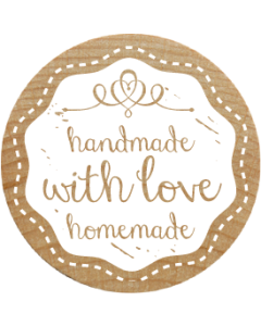 Woodies Stamp - Handmade with love