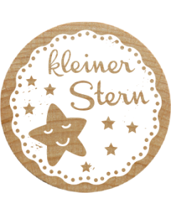 Woodies Stamp - kleiner Stern