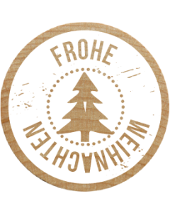 Woodies Stamp - Frohe Weihnachten