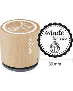 Woodies Rubber Stamp - made for you 