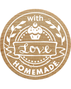 Woodies Stamp - HOMEMADE with love