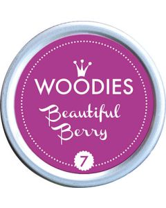 Woodies Stamp Pad - Beautiful Berry