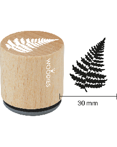 Woodies Stamp - Fern leaf