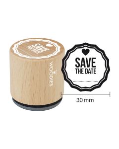 Woodies Motivstempel - Save the date