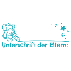 NIO School - Unterschrift - fresh mint