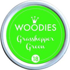 Woodies Stamp Pad - Grasshopper Green