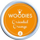 Woodies Stamp Pad - Oriental Orange